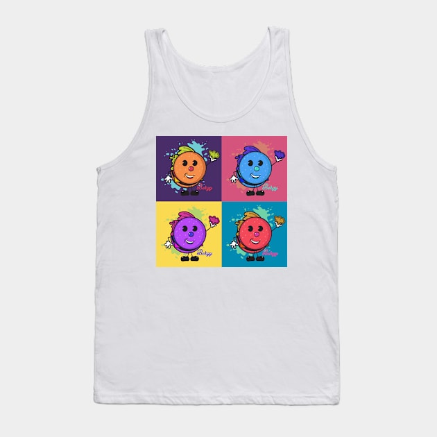 Pop Art for Kids | Bergy | ALL Tank Top by Royal Mantle